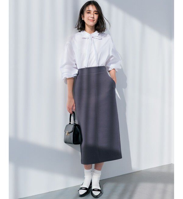 組曲「【WEB限定】ストレッチダンボール タイトスカート」|スカート|