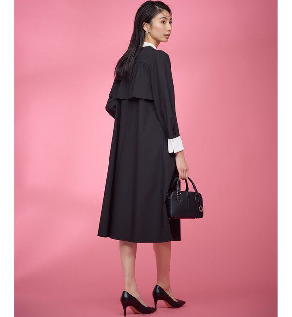 組曲「【KUMIKYOKU NAVY】ウーステッドライククロス シャツワンピース」|ワンピース|