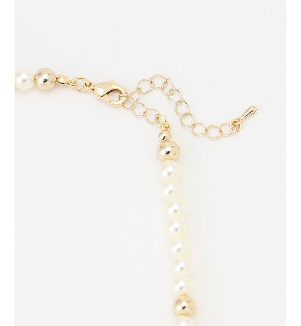 組曲「パール&メタルチェーンネックレス」|ネックレス|
