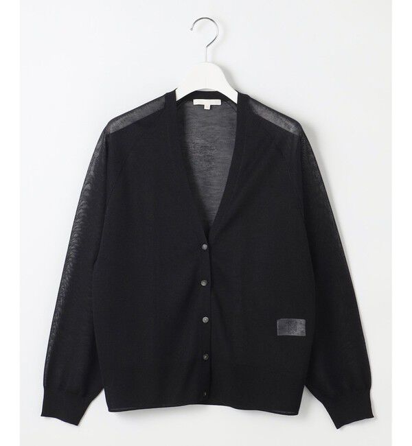 自由区「【洗える】ブライトシアー カーディガン」|カーディガン|