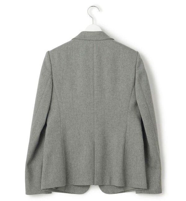 23区「【洗える】ウールライクカルゼ テーラード ジャケット」|テーラードジャケット|
