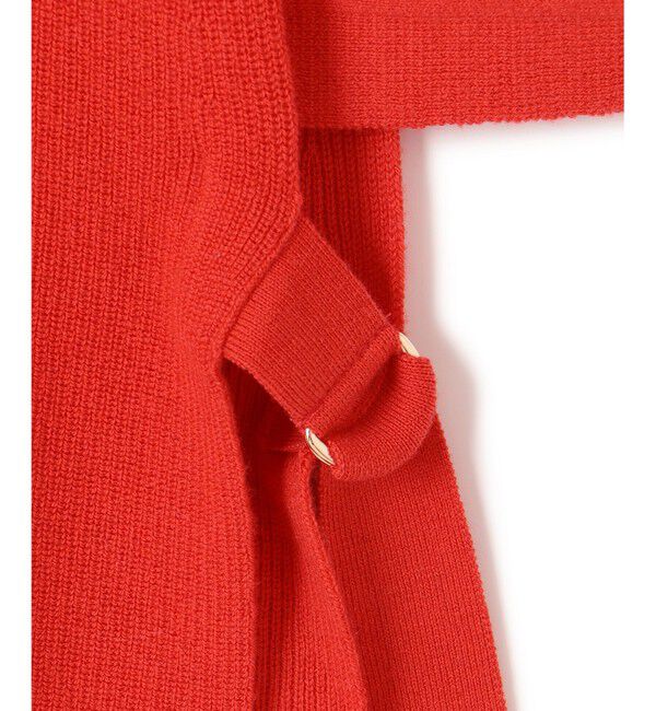 23区「【洗える】ツインニットクロップド ニットベスト」|ニット・セーター|