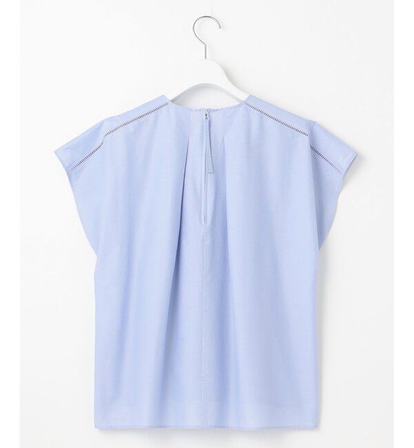 23区「【洗える】シャルマンエンブロイダリー Tブラウス」|シャツ・ブラウス|