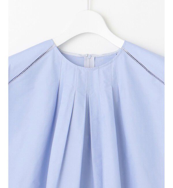 23区「【洗える】シャルマンエンブロイダリー Tブラウス」|シャツ・ブラウス|