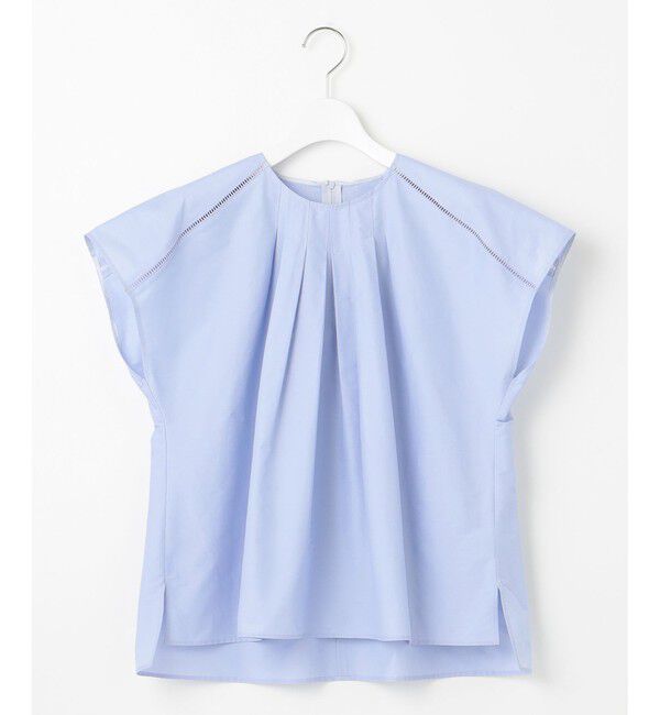 23区「【洗える】シャルマンエンブロイダリー Tブラウス」|シャツ・ブラウス|