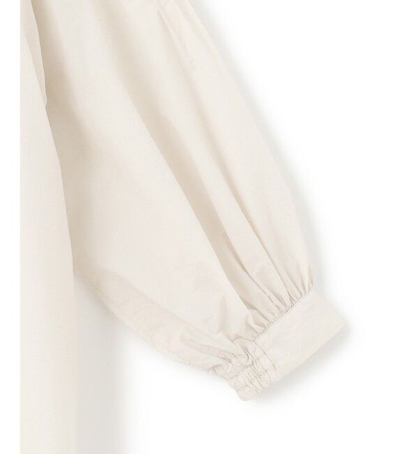 23区「ナイロンコットンポプリン ボリュームスリーブ ブラウス」|シャツ・ブラウス|