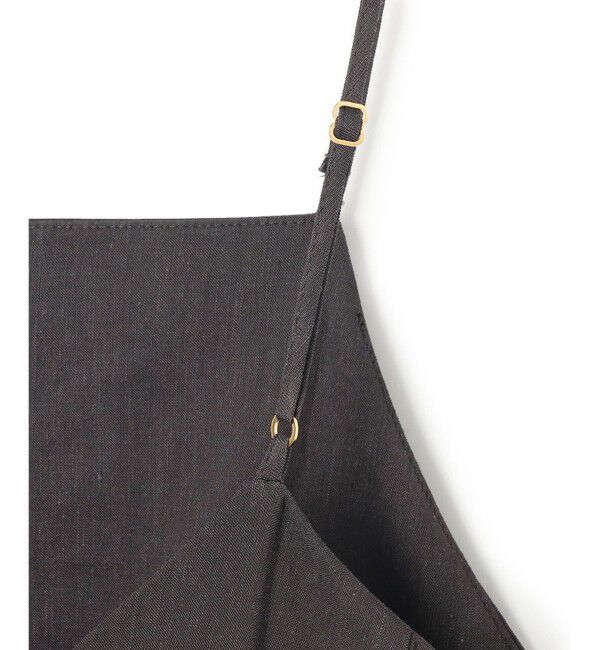 23区「【洗える】リネンレーヨンストレッチ  Iライン キャミソール ワンピース」|ワンピース|