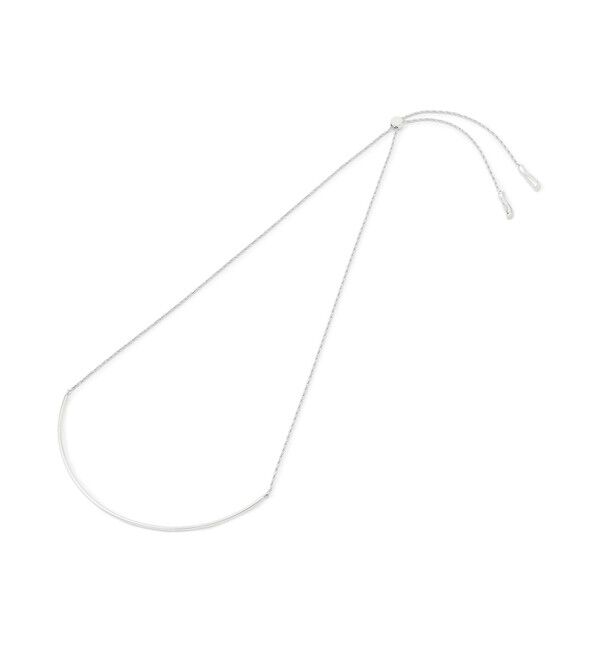 23区「2WAY チョーカー ラリエット ネックレス」|ネックレス|シルバー系