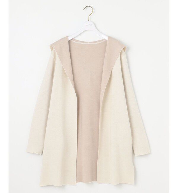 any SiS「【2WAY】リバーシブルフーディ アウター」|カーディガン|