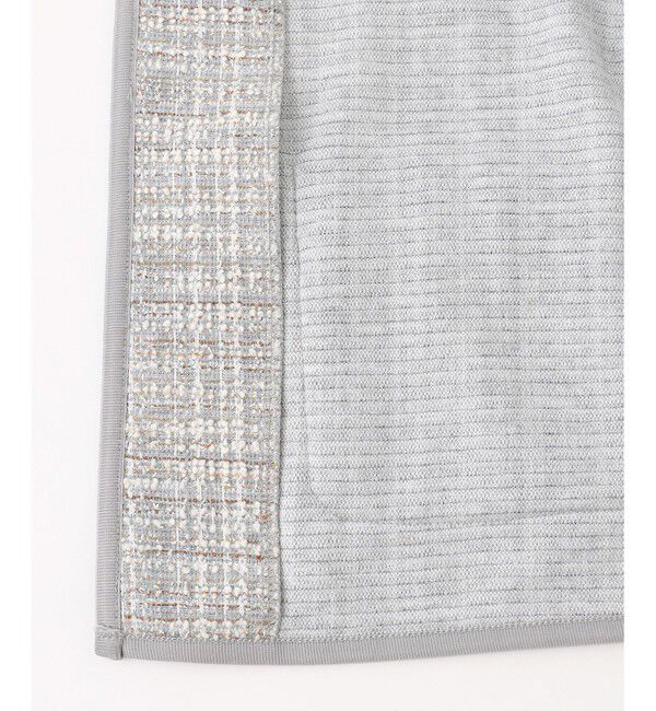 ANY SIS「【2SET】ウォッシャブルジャケット &times; ブラウス セット」|ノーカラージャケット|