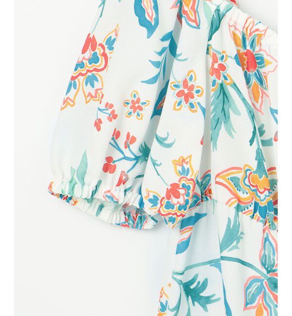 GRACE CONTINENTAL「サラサペイントパフトップ」|シャツ・ブラウス|