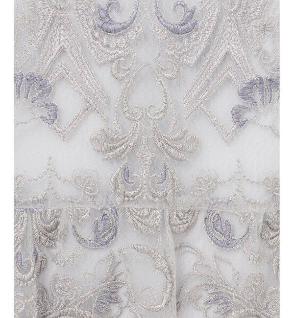 GRACE CONTINENTAL「ラメオーナメントミニドレス」|ドレス|