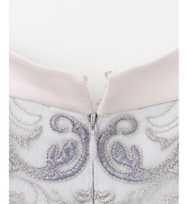 GRACE CONTINENTAL「ラメオーナメントミニドレス」|ドレス|