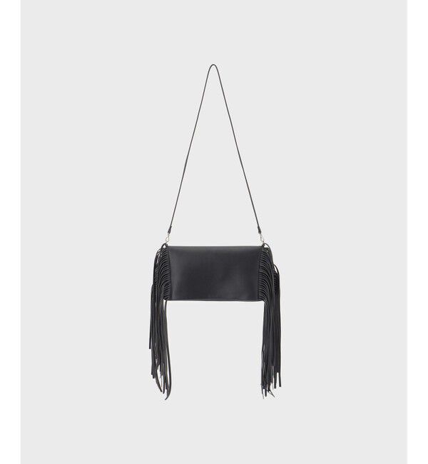  「フリンジバッグ」|ショルダー・メッセンジャー|ブラック