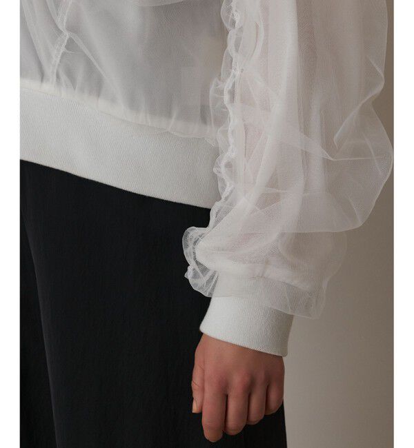  「チュールギャザーブルゾン」|ブルゾン・スタジャン|