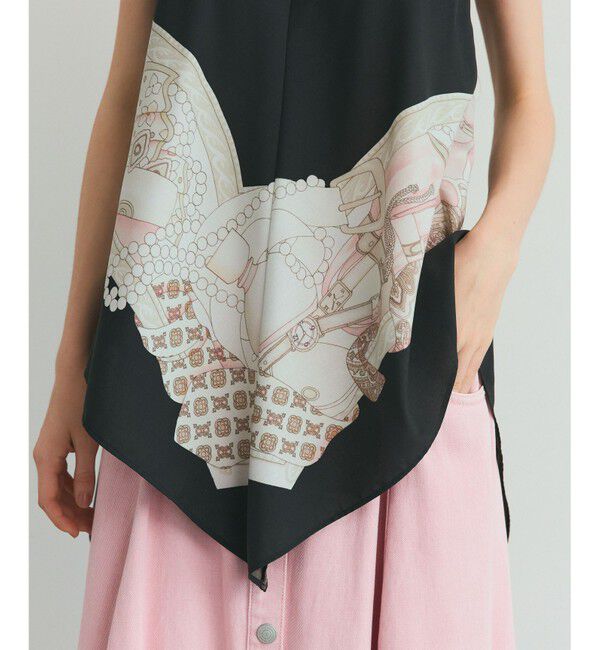 Grace Class「ジュエリースカーフキャミ」|その他|