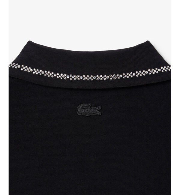 LACOSTE「ラインストーンポロドレス」|ワンピース|