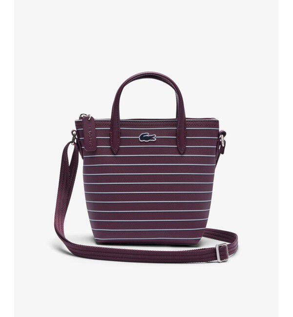 LACOSTE「【EC only】L.12.12コンセプトシーズナル ボーダーミニトートバッグ」|トートバッグ|