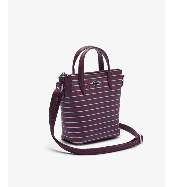 LACOSTE「【EC only】L.12.12コンセプトシーズナル ボーダーミニトートバッグ」|トートバッグ|