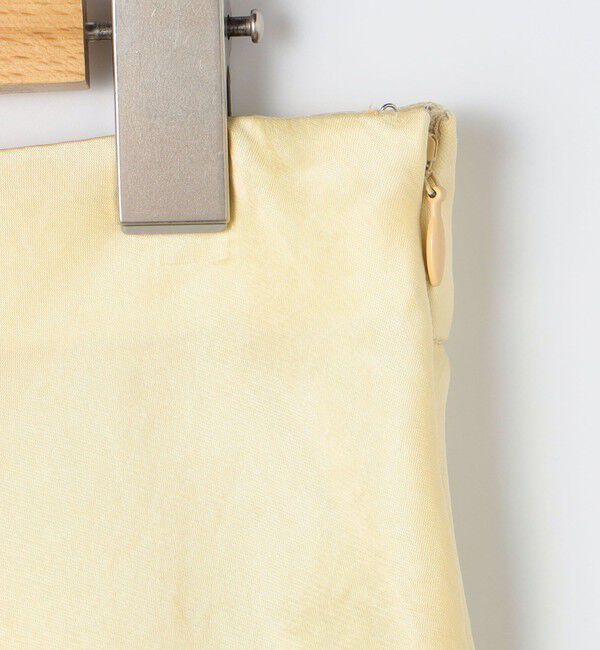 NOLLEY'S sophi「《オールシーズン対応》ウォッシャブルブライトサテンナロースカート」|スカート|