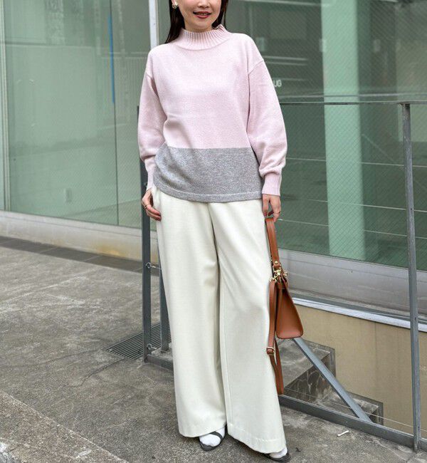 NOLLEY'S「《セットアップ対応》ウォッシャブル両面起毛イージーワイドパンツ」|その他|