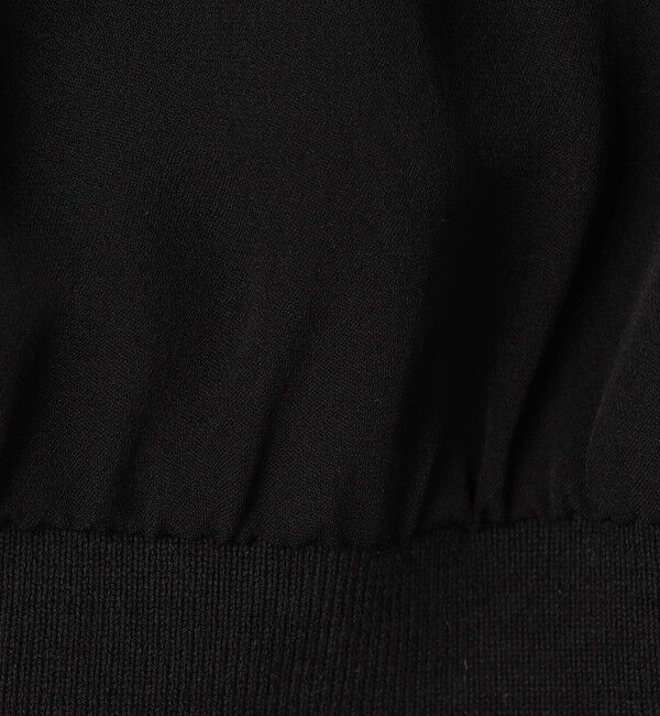 NOLLEY'S「カフス裾リブシフォンシャツ」|シャツ・ブラウス|