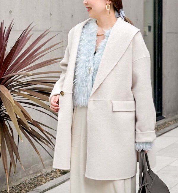 新品｜NOLLEY'S sophi SUPER140 リバーショールコート 38 ノーリーズソフィー NOLLEY'S sophi ◇【WEB限定カラーあり】SUPER140