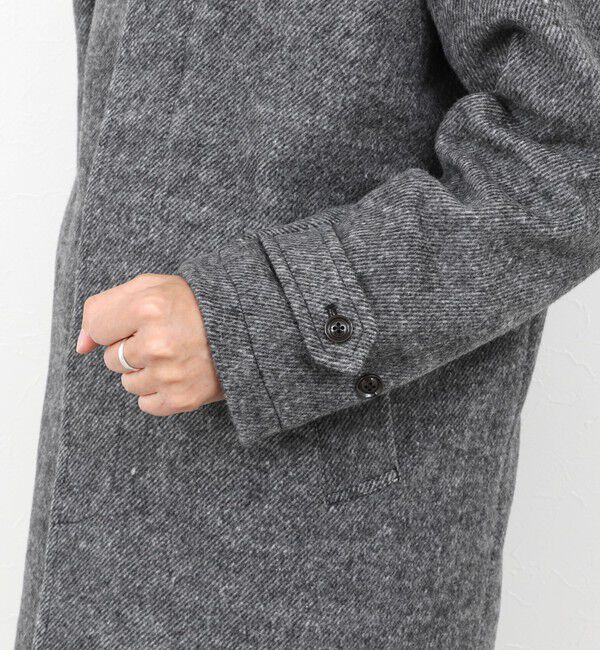 NOLLEY'S goodman「《ビジカジ対応》尾州ビーバースタンドカラーコート 25AW」|その他|