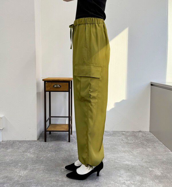 fredy emue「ブライトツイルイージーベイカーパンツ」|カーゴ|