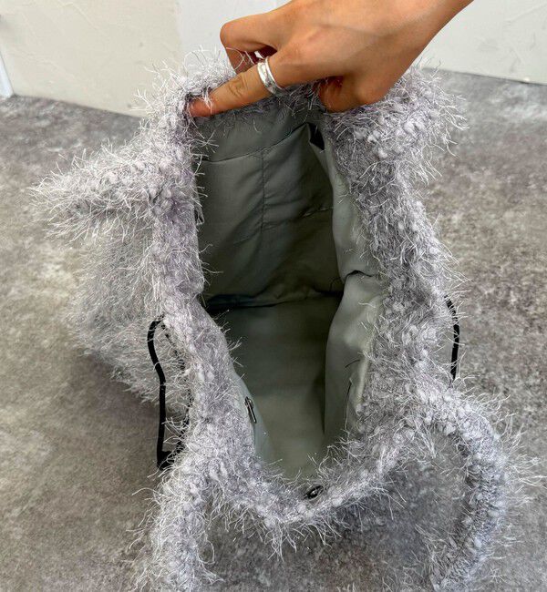 fredy emue「ラメモコモールドロスト トートバック」|トートバッグ|