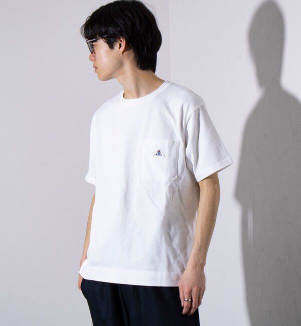 GLOSTER「【GEVACO/ゲバコ】コンパクトTシャツ ベーシッククルーネック ポケT （無地/ストライプ）」|Tシャツ・カットソー|