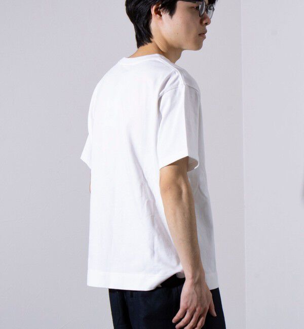 GLOSTER「【GEVACO/ゲバコ】コンパクトTシャツ ベーシッククルーネック ポケT （無地/ストライプ）」|Tシャツ・カットソー|