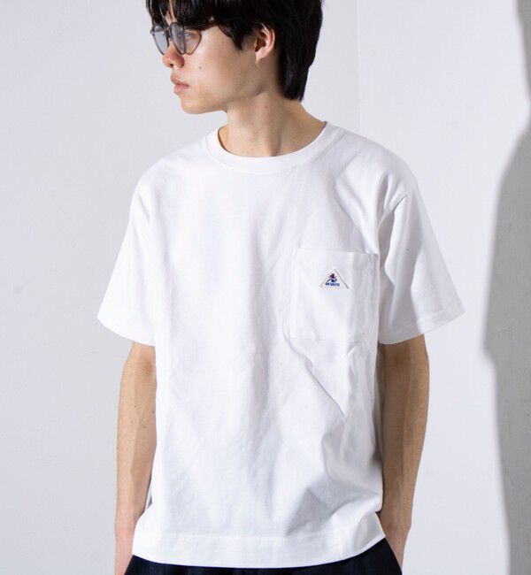 GLOSTER「【GEVACO/ゲバコ】コンパクトTシャツ ベーシッククルーネック ポケT （無地/ストライプ）」|Tシャツ・カットソー|