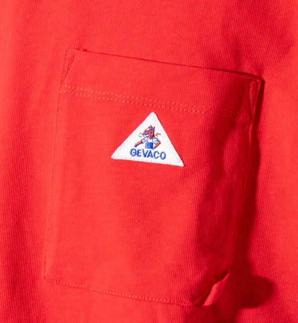 GLOSTER「【GEVACO/ゲバコ】コンパクトTシャツ ベーシッククルーネック ポケT （無地/ストライプ）」|Tシャツ・カットソー|