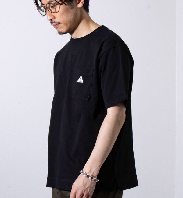 GLOSTER「【GEVACO/ゲバコ】コンパクトTシャツ ベーシッククルーネック ポケT （無地/ストライプ）」|Tシャツ・カットソー|