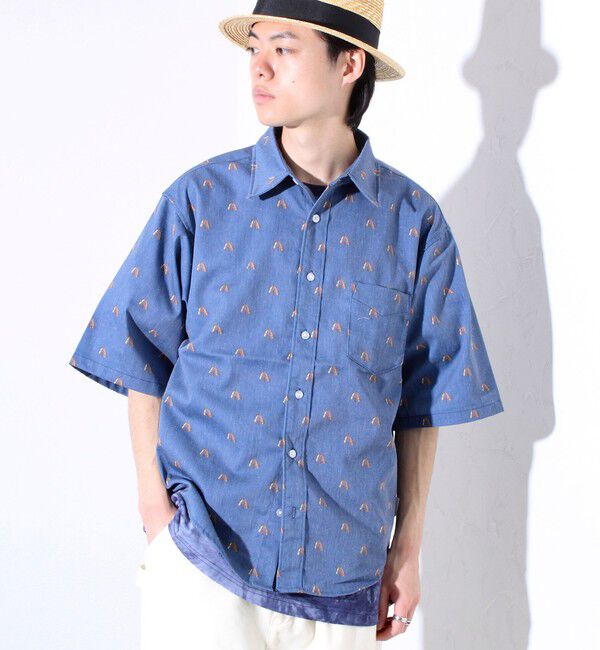 FREDY MAC「【FREDYMAC/フレディマック】アニマルプリント 総柄 半袖シャツ」|シャツ・ブラウス|