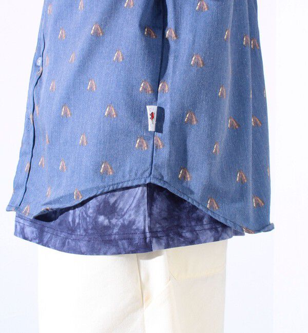 FREDY MAC「【FREDYMAC/フレディマック】アニマルプリント 総柄 半袖シャツ」|シャツ・ブラウス|