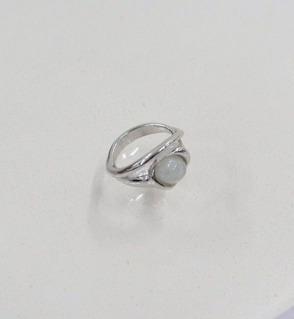 fredy emue「フェイクストーンメタルコンビリング」|リング|