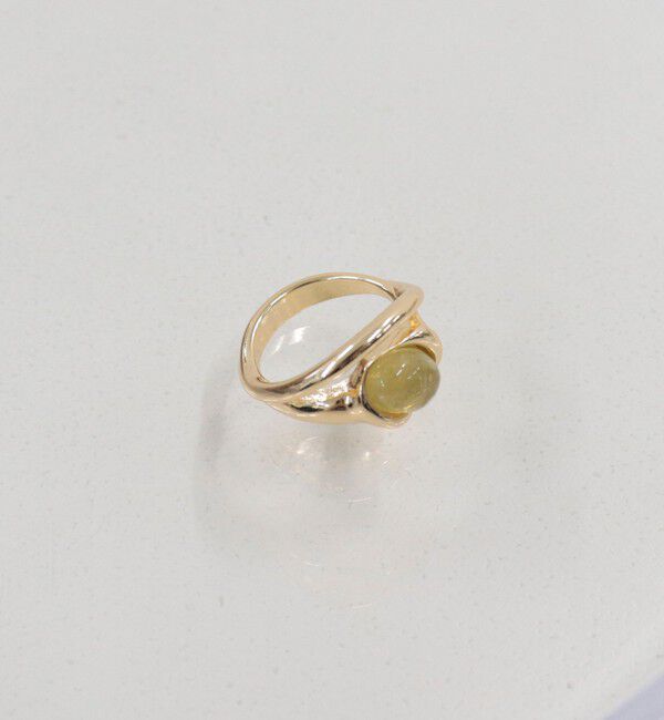 fredy emue「フェイクストーンメタルコンビリング」|リング|