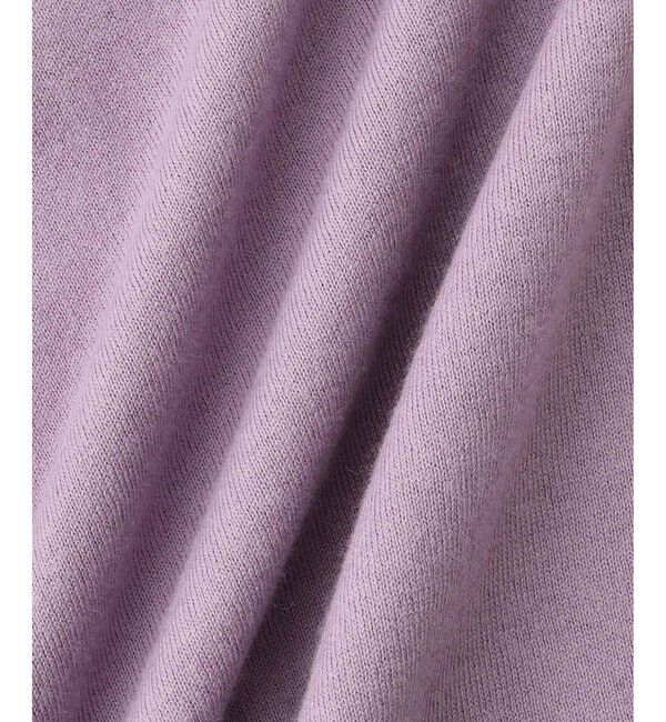 SALON adam et rope'「【J'aDoRe・店舗限定】【extreme cashmere（エクストリーム・カシミア）】lisa クロップドニットロンT」|Tシャツ・カットソー|