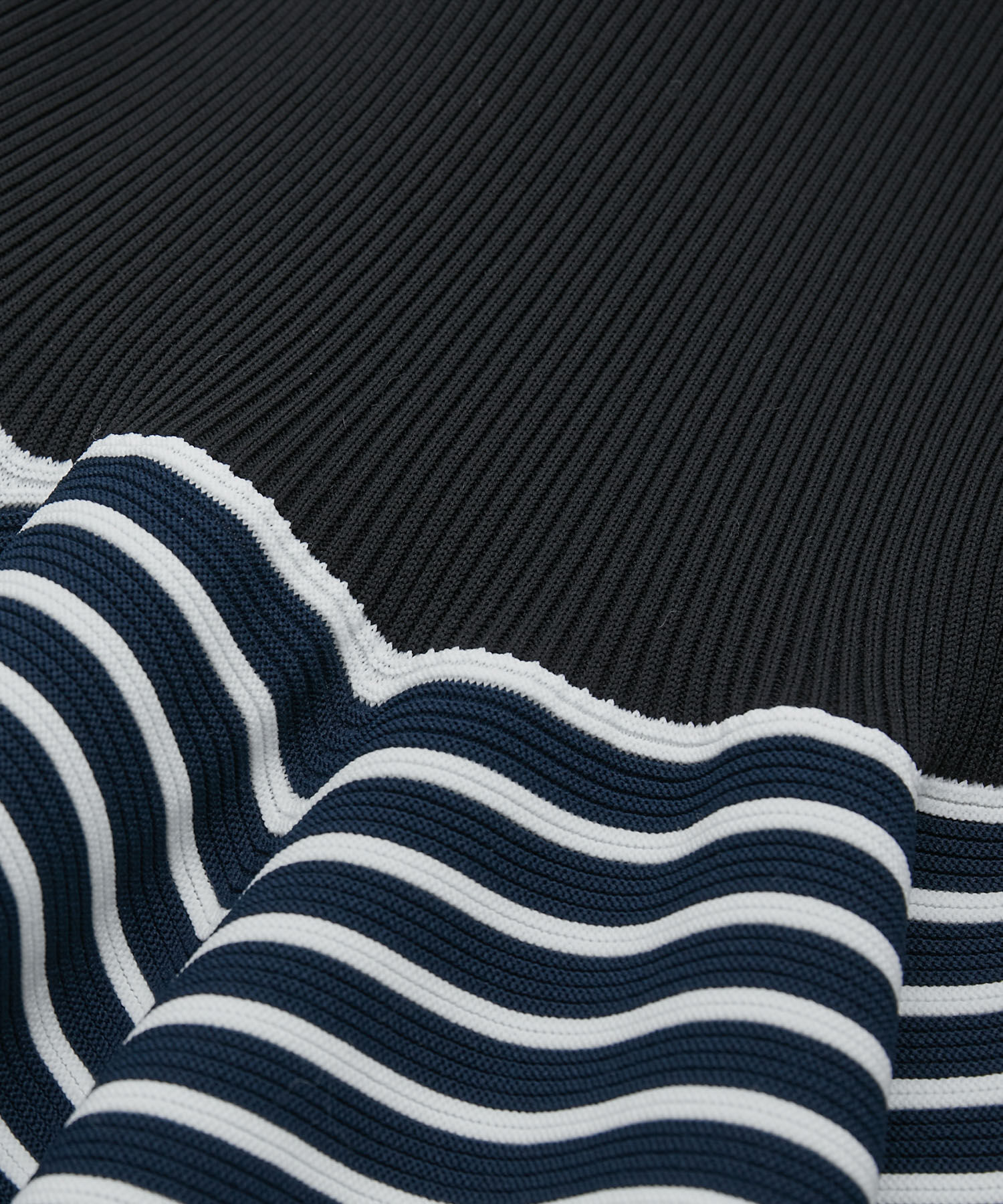 ROPE「ジャガード編み リブニットフォルムワンピース」|ワンピース|