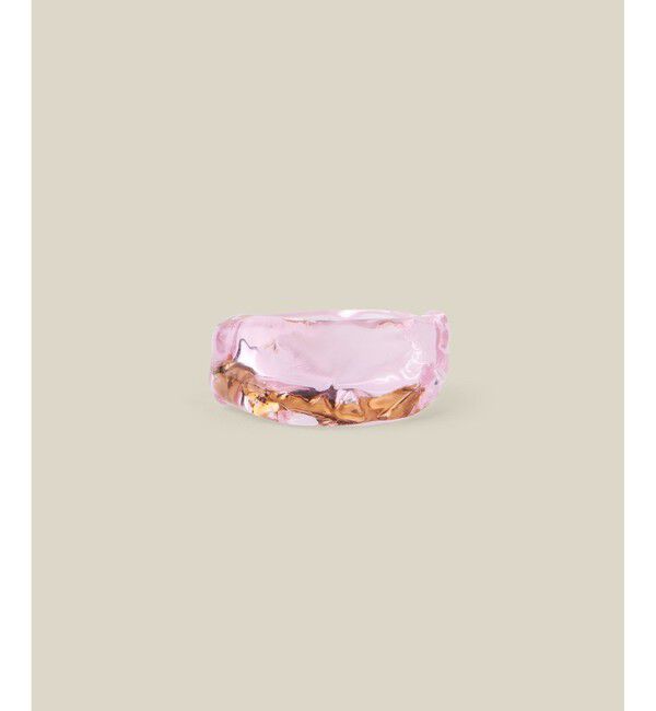 ROPE「【LUCE MACCHIA（ルーチェマッキア）】 別注 Glass Ring」|リング|