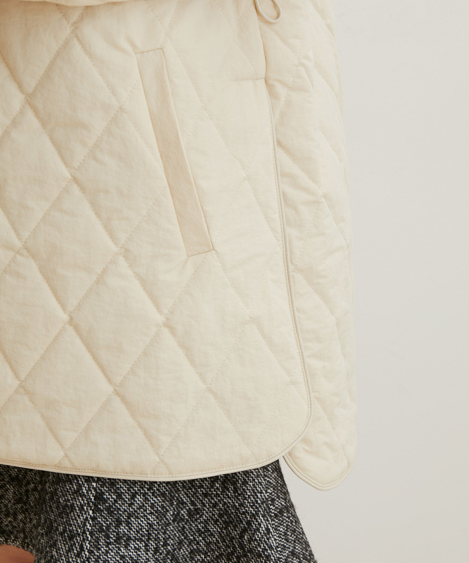 VIS「【2WAY】ロング＆ショート中綿キルティングコート」|その他|