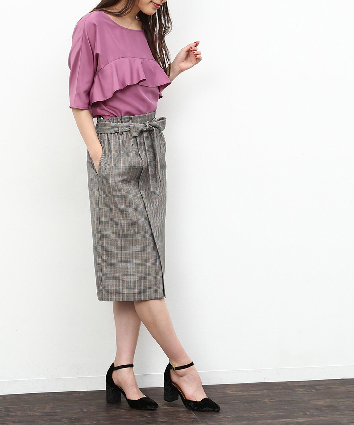 Rope&rsquo;Picnic「【2WAY】フリルヨークブラウス」|シャツ・ブラウス|