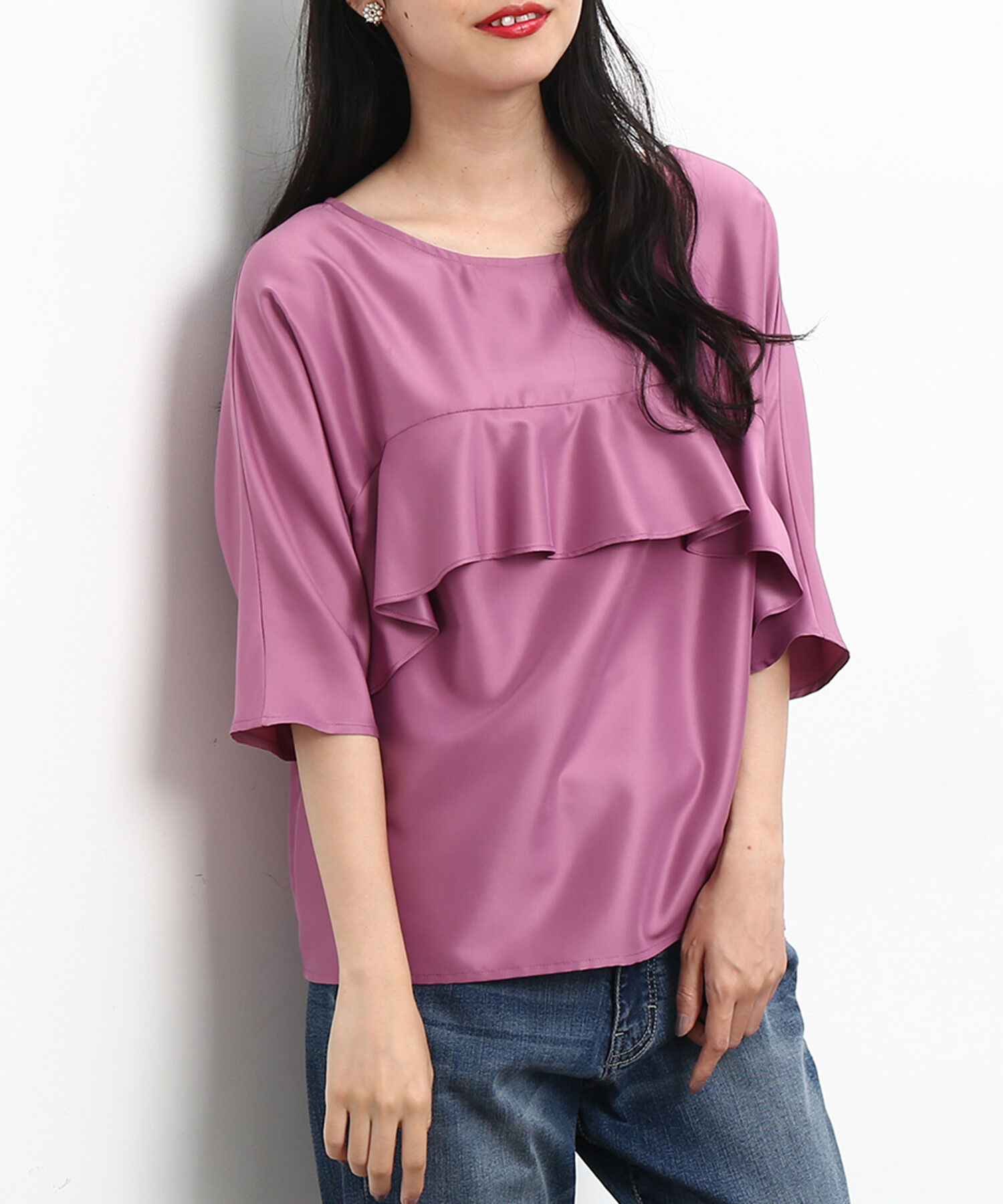 Rope&rsquo;Picnic「【2WAY】フリルヨークブラウス」|シャツ・ブラウス|