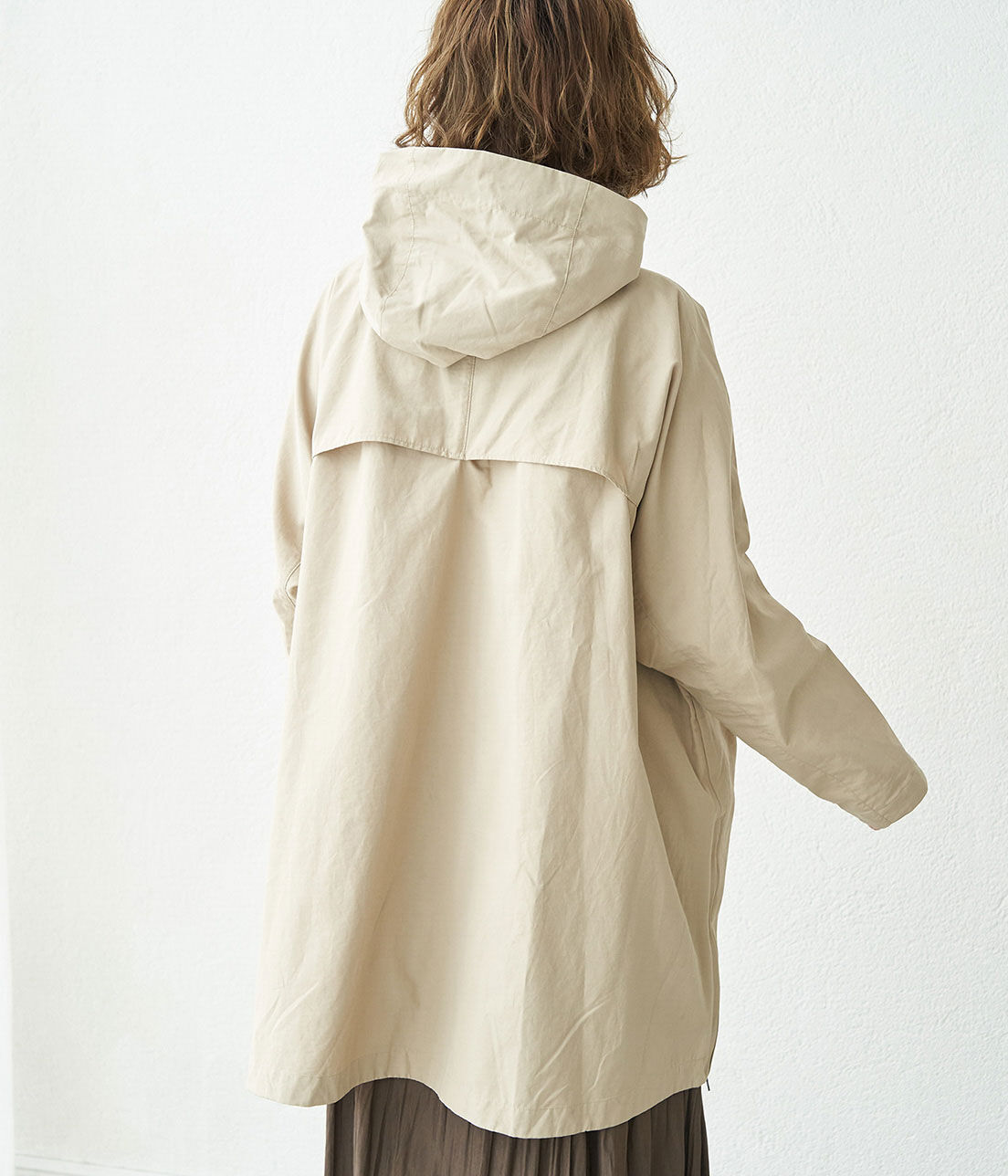 Rope&rsquo;Picnic「【撥水加工・花粉ガード】フードオーバーブルゾン」|アウトドア|