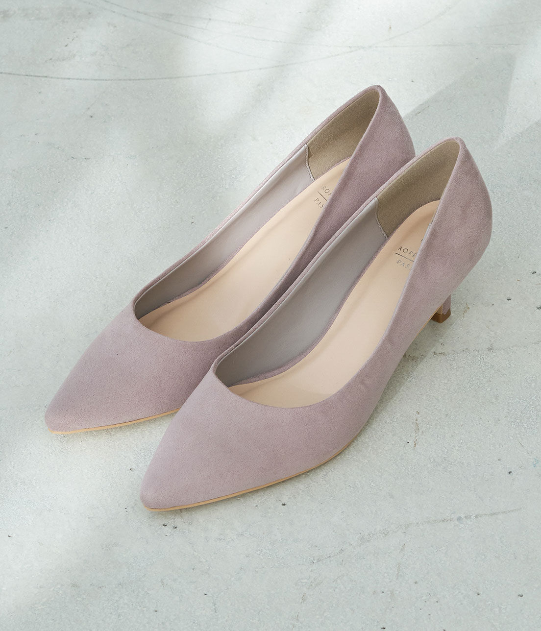 ROPE PICNIC PASSAGE「【WEB限定カラー:ゼブラ】ポインテッドトゥプレーンパンプス」|パンプス|