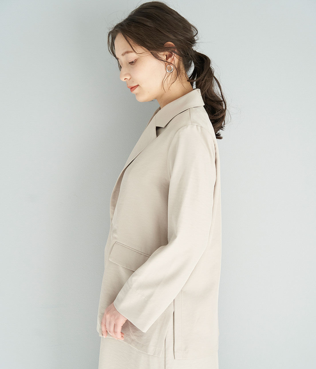 Rope&rsquo;Picnic「ライトツイルテーラードジャケット」|テーラードジャケット|