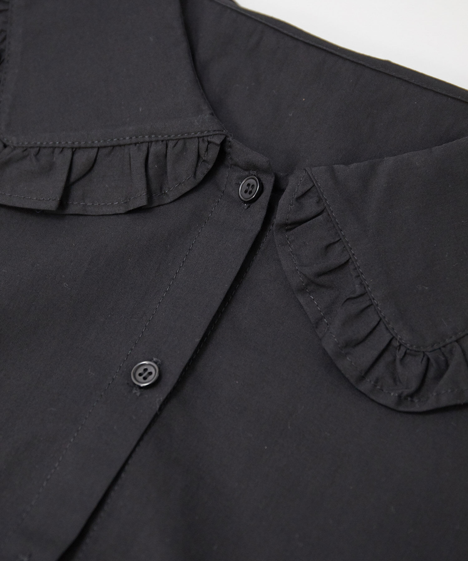 Rope&rsquo;Picnic「セーラーフリルノースリーブブラウス」|シャツ・ブラウス|