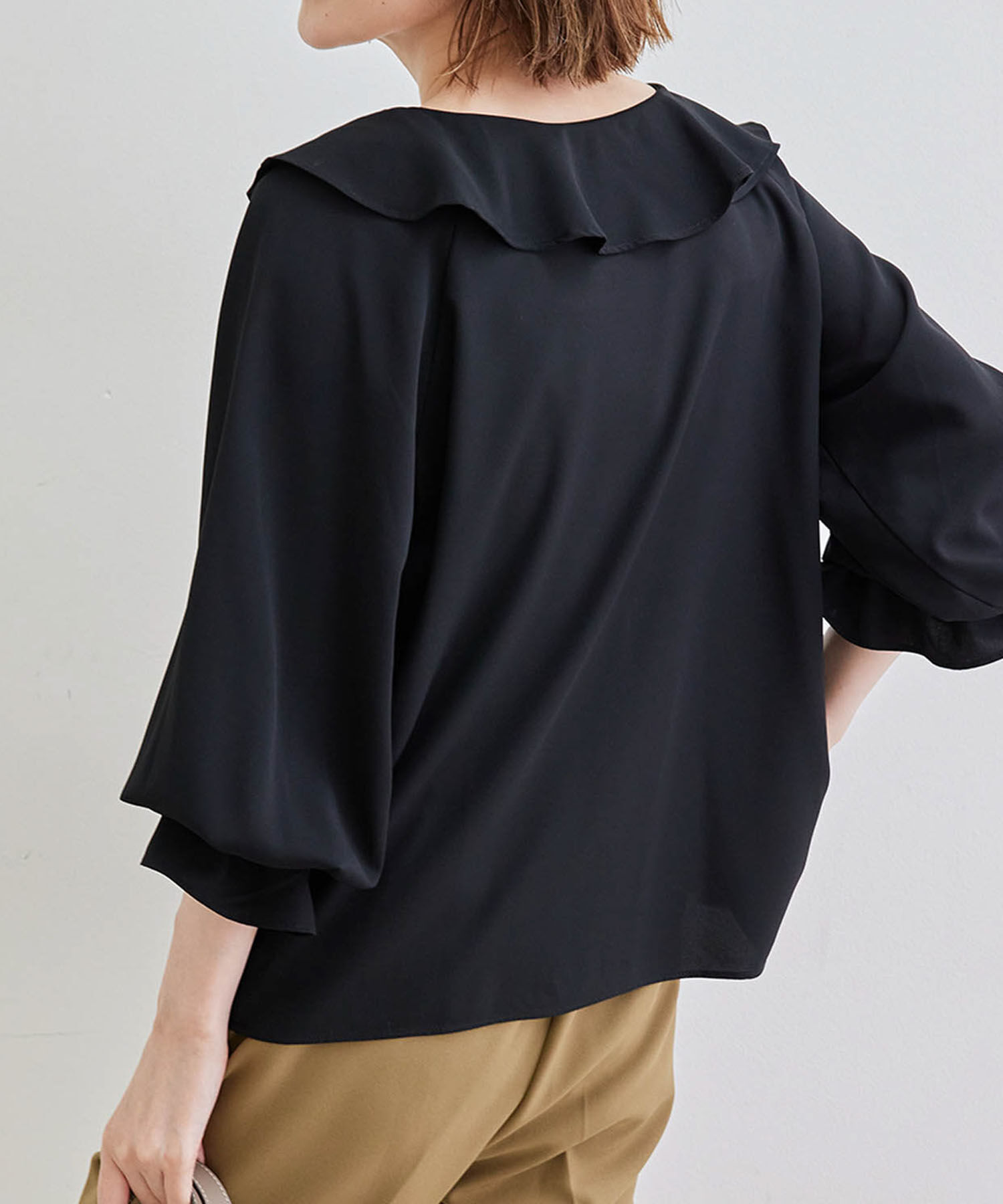 Rope&rsquo;Picnic「【2WAY】ラッフルフリルブラウス」|シャツ・ブラウス|